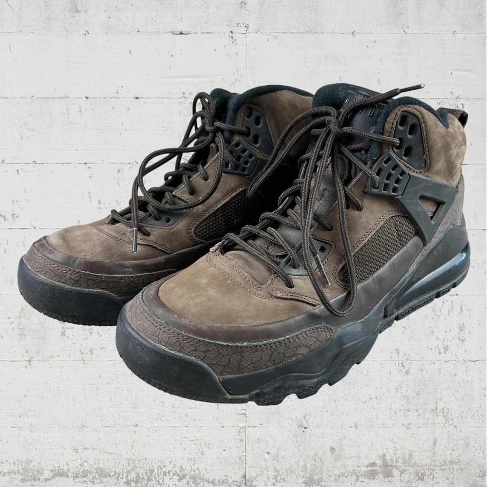 Jordan Spizike 270 Boot Mens 10 Dark Mocha Brown Black CT1014-200 Sneakerboot